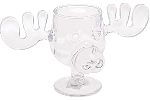 Spoontiques - National Lampoon’s Christmas Vacation Acrylic Moose Cup - Griswold Moose Mug - 4.5” - 6 Ounce