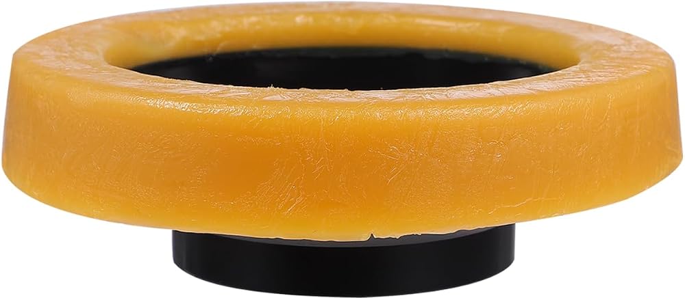 Angoily Toilet Seal Flange Ring Wax Bowl Gasket for Gas Odor Watertight Khaki