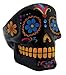 Day of the Dead Sugar Skull Ashtray - Black - 3