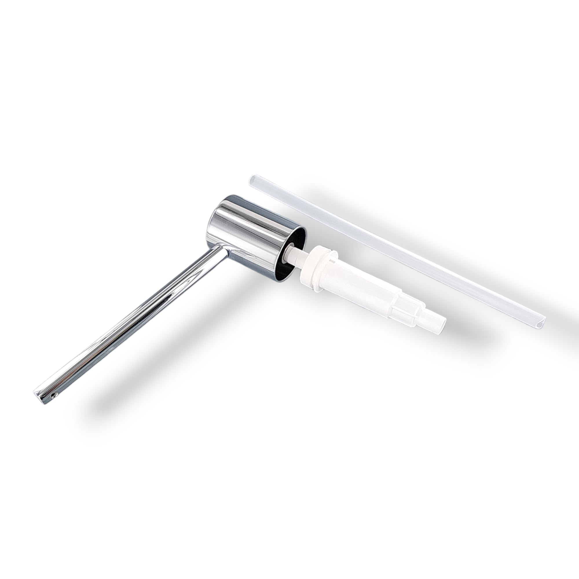 DL-pro Pump with Hose Head for Blanco Torre 122233 Silver Detergent Dispenser Soap Dispenser Built-in Sink Kitchen Sink