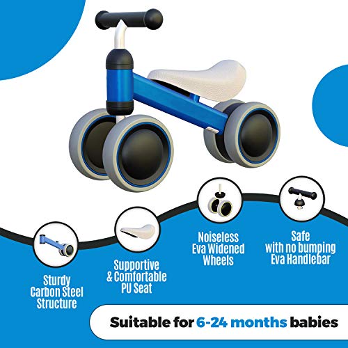 image for outdew Baby Balance Bike Bicycle Ride On Toys 1 Year Old Baby Walker 1