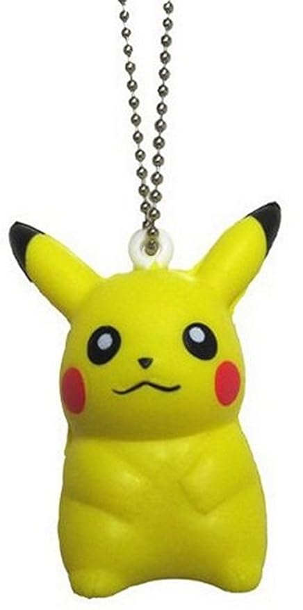 Amazoncom Pokemon Black White Soft Foam Keychain Figure