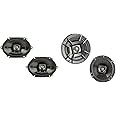 Polk Audio DB572 5"x7" & DB652 6.5" Coaxial Car & Marine Speakers Bundle - 2-Way Boat & Car Audio Speakers with Polypropylene Woofer Cones & Silk Dome Tweeters
