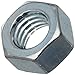 Small Parts Steel Hex Nut, Zinc Plated Finish, Class 8, JIS B1181, M8-1.25 Thread Size, 12 mm Width Across Flats, 6.5 mm Thick, 50 Count (Pack of 1)