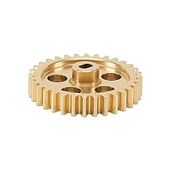 INJORA Brass Transmission Main Gear with Motor