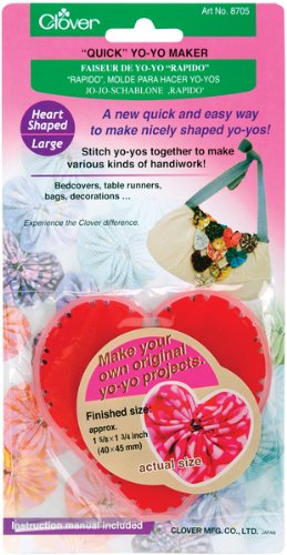 Brand New Quick Yo Yo Maker-Heart 1-5/8"X1-3/4 Brand New