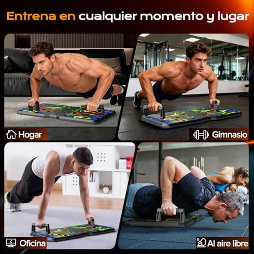 Tábua de flexão 30 em 2, tábua portátil para flexões, suporte multifuncional para homens e mulheres, equipamentos para o peito e braços para exercício e ginásio em casa