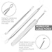 Pimple Popper Tool Kit 7 PCS, Fypo Blackhead Remover Kit Whitehead Blemish Acne Comedone Stainless Steel Removal Tools