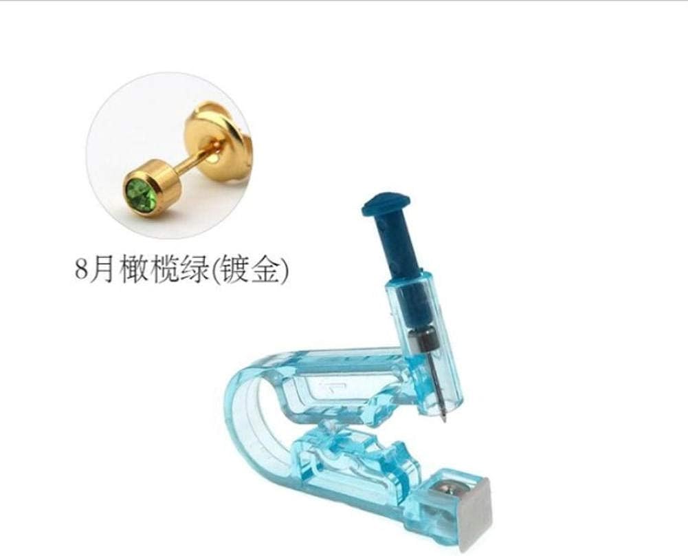 Health and safety sterile disposable device ear nail puncture gun
