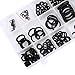 UEB 225-Piece O-Ring Washer Seals Assortment Kit Rubber Sealing Washer Air Rubber Hydraulic Tool Set