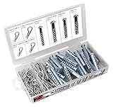 Performance Tool - 74pc Universal Clevis Pin Assortment. (W5359) Hardware Kits