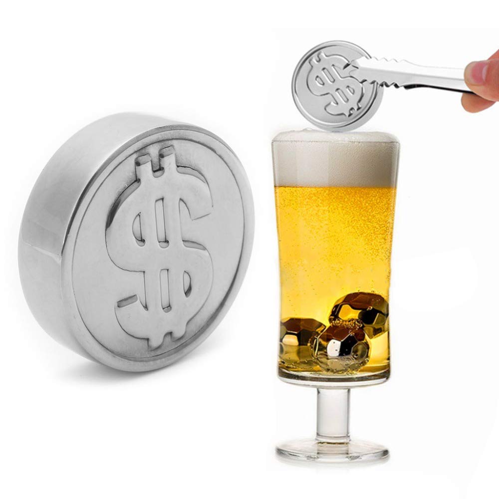 Casavidas OOTDTY - Nevera de acero inoxidable, cubito de hielo ...