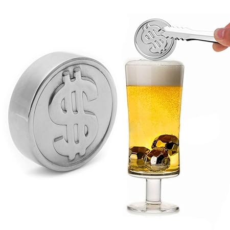 Casavidas OOTDTY - Nevera de acero inoxidable, cubito de hielo ...