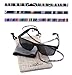 Sunglass Straps – Eyewear Retainer [Pack of 3 + Bonuses] - Eyeglass Holder, Chain, Cord, Necklace, Lanyard – Eyeglass Strap - Eyeglass Retainer - Eyewear Holder - Glasses Straps - Eyewear Holder