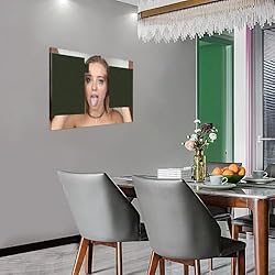 Sexy Model Haley Reed Body Portrait Poster 4 Canvas