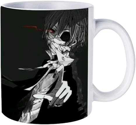 Amazon Co Jp ホラーアニメマグカップ おしゃれ セラミック コーヒーマグ 創意コップ かわいい ティーカップ 330ml ホーム キッチン