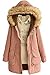 Skirt BL Women's Winter Jacket Casual Thicken Hooded Fleece Lining Zipper Padded Coat - Army Green