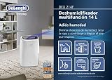 De'Longhi DEX214F Dehumidifier 2500W Home Appliance view 8