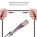 AS Triple Driver Earphones,6D Sound High End Sport Earbuds Noise Isolating Deep Bass in Ear Earphones with Microphones