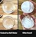 Yesland Clear Ice Ball Maker Mold - Crystal Ice Maker Sphere Mold 2.4 Inch Ice Sphere Maker Whiskey Tray Mold Maker for Whiskey, Bourbon, Cocktails - Black