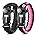 Black / Pink (Both Medium)