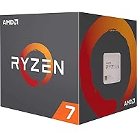 AMD Ryzen 7 3800X 8-Core, 16-Thread Unlocked Desktop Processor with Wraith Prism LED Cooler