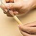 NATURAL NEO Organic Bamboo Straws Reusable with Coconut Fiber Brush 20cm 8