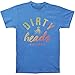 Dirty Heads Men's Flight Slim Fit T-Shirt Medium Royal Heather