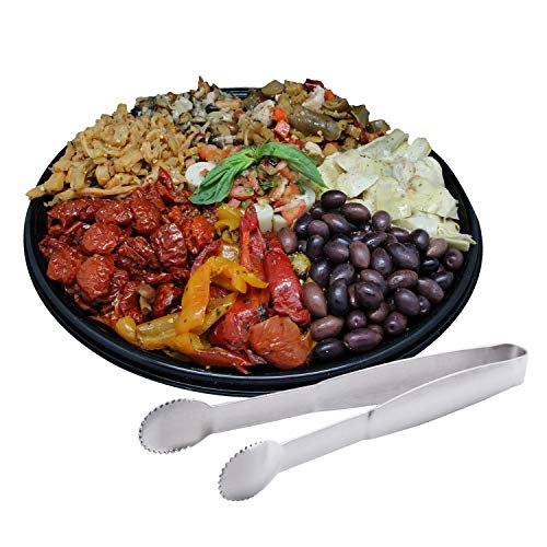 image for HINMAY Mini Appetizers Tongs Serving Tongs 5-3/4