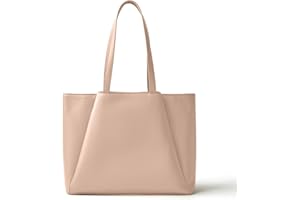 APRYL Laptop Tote Bag for Women 15.6 Inch - Large Work Bags with Zip Compartments - PU Leather Office Purse Computer Briefcase