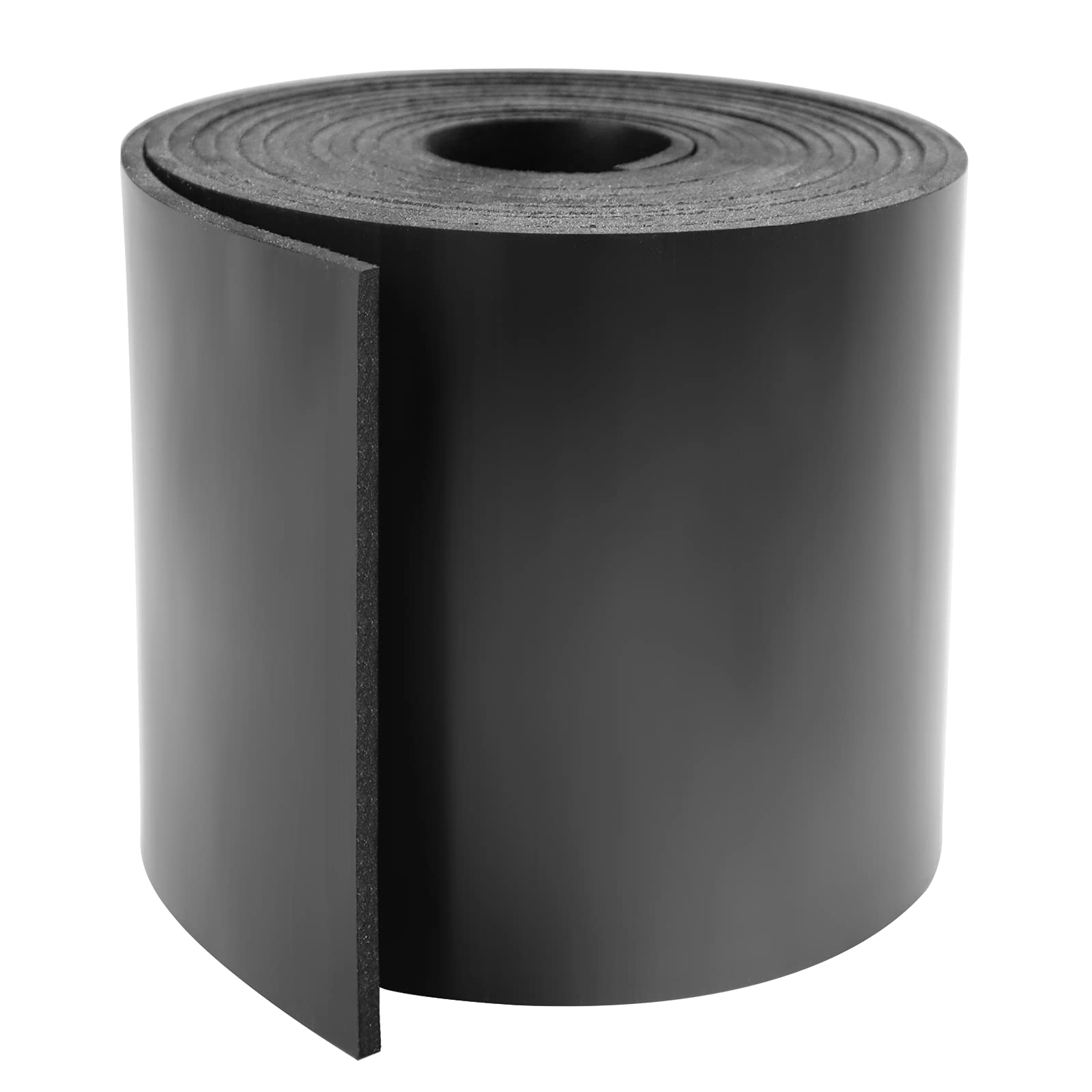 Storystore Neoprene Rubber Sheet 100mm(W) x3mm(T) x3m(L) Neoprene Rubber Strips Solid Rubber Rolls DIY Gaskets, Crafts, Pads, Flooring Protection, Supports, Leveling, Anti-Vibration, Anti-Slip