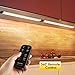 Albrillo Under Cabinet Lights with Remote Control, Dimmable LED Strip Lights for Under Counter Cupboard Shelf, 2000lm Warm White 3000K, 6 Pack