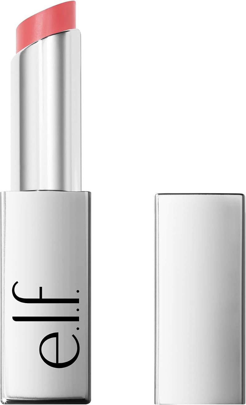 e.l.f. Glow Reviver Lip Oil Stick Pink-Me Energy non-sticky hydrates