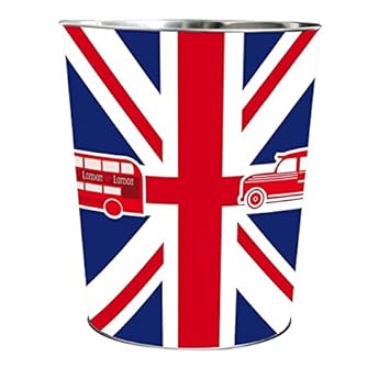 corbeille a papier drapeau anglais