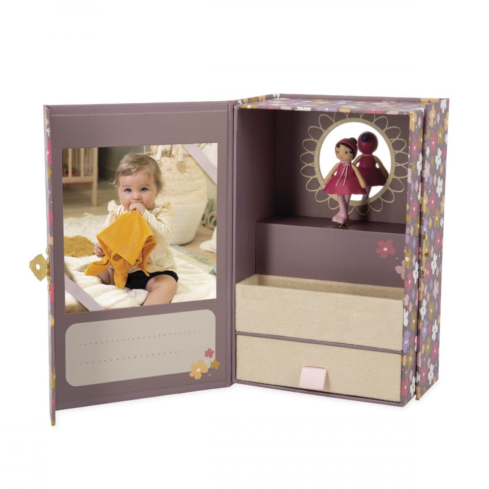Kaloo - Tendresse - My Emma Music Box - Swan Lake Melody - Children's Music Box - Customisable & Includes Dancer - Musical Awakening - 3 Years +, K200006 — image 1