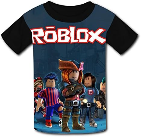 Ro-Box Kids Youth DIY Short Sleeve T Shirt Tee For Girls (Black) M