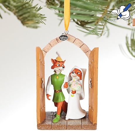 Decorazioni Natalizie Disney 2020.Robin Hood Da Matrimonio Decorazione Natalizia Ufficiale Disney Christmas Ornament Amazon It Casa E Cucina