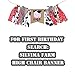 Farm Theme Birthday Banner, Burlap Barn Party Sign, Cow Print Fabric Happy Bday Banner Decorations