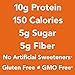 think! Protein+ 150 Calorie Bars – Pumpkin Spice LIMITED EDITION, 10g Protein, 5g Sugar, No Artificial Sweeteners, Gluten Free, GMO Free, 1.4 oz bar (10 Count)thumb 1