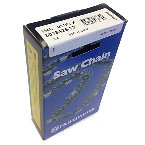 Husqvarna 501842572 H46-72 0.050 In. Gauge 20 In. 72 Link Square Corner Cutter Chainsaw Chain