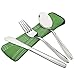 Kekow Stainless Steel Camping Cutlery Set 3-Piece (Knife, Fork, Spoon) Flatware Set