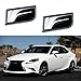 2 Pieces 3D Metal F Sport Auto Emblem Body Trunk Lid sticker decal badge for Lexus GS200t IS200t CT200h ES300h ES350 GS F LS600h