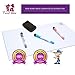 Dry Erase Magnetic Whiteboard for Refrigerator – 17 x 11 inches by FunnyHelpers. Dry Erase Magnetic Board for Fridge, 3 Extra Thin Mаrkеrs, Big Eraser, 3 Magnets - Whiteboard Magnetic