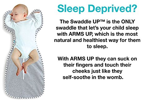 Love To Dream Swaddle UP Organic, Cream, Medium, 13-18.5 lbs