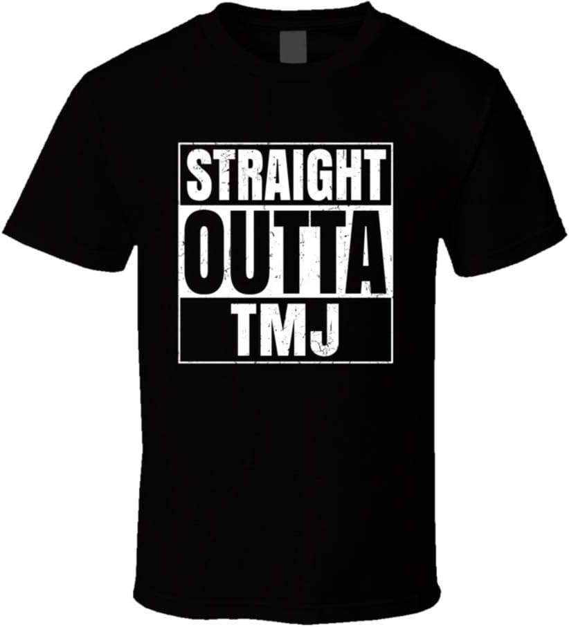 Straight Outta TMJ Uzbekistan Airport Code Parody T Shirt