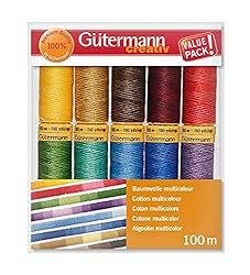 Gutermann 731149-1 Thread Set Natural Cotton 100m x