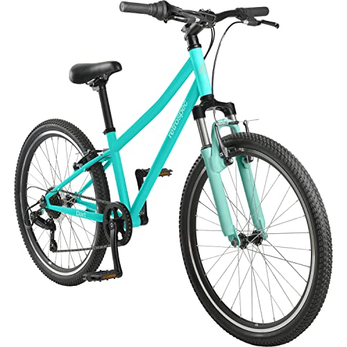 Retrospec Dart 24 Inch Kids Mountain Bike 7 Speed for Ages 811 Boys and Girls Bicycle with
