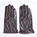 MATSU Men Winter Warm Touchscreen Texting Lambskin Driving Motorcycle Leather Gloves M1006(Cashmere/Long Fleece Lining)