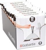Brabantia Perfectfit Bags Code M 60 L Dispenser Pack 40 Bags White