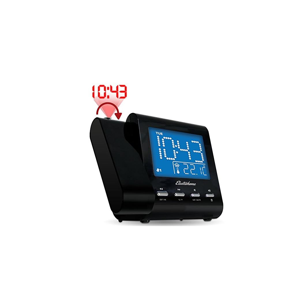 Magnasonic Projection Alarm Clock with AM/FM Radio